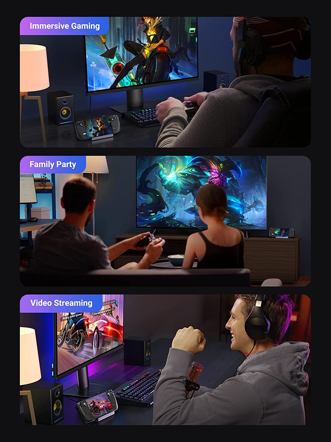 UGREEN Steam Deck Dock