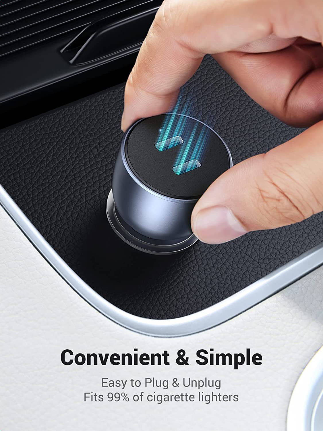 UGREEN USB C Car Charger