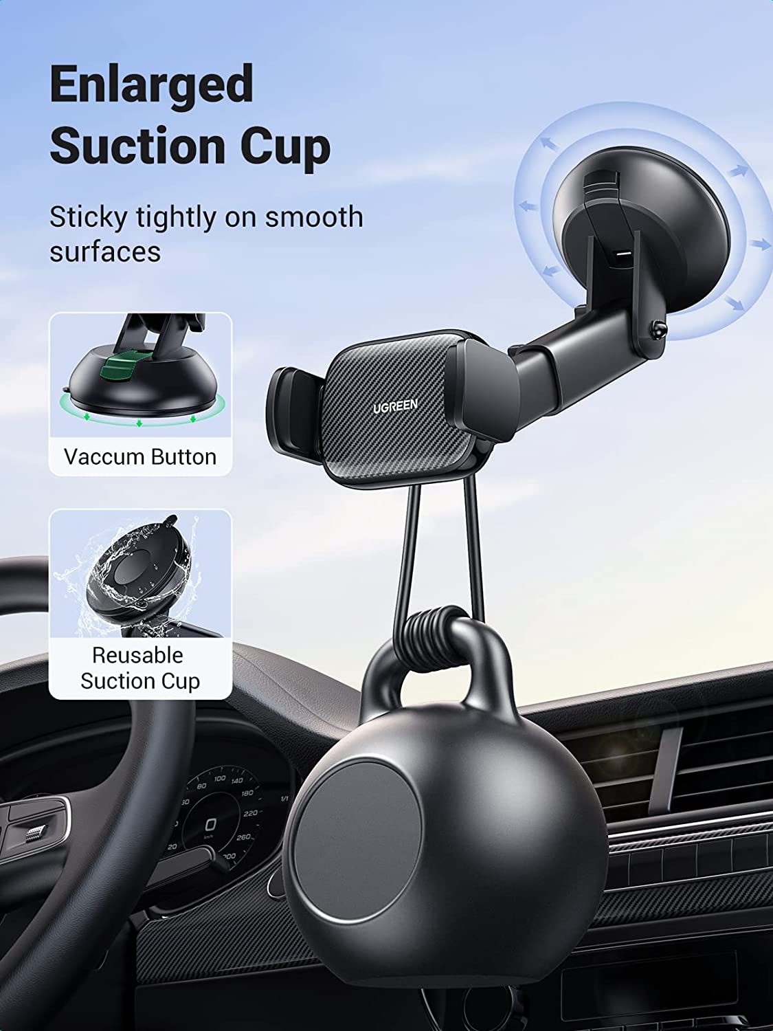 UGREEN Car Phone Holder