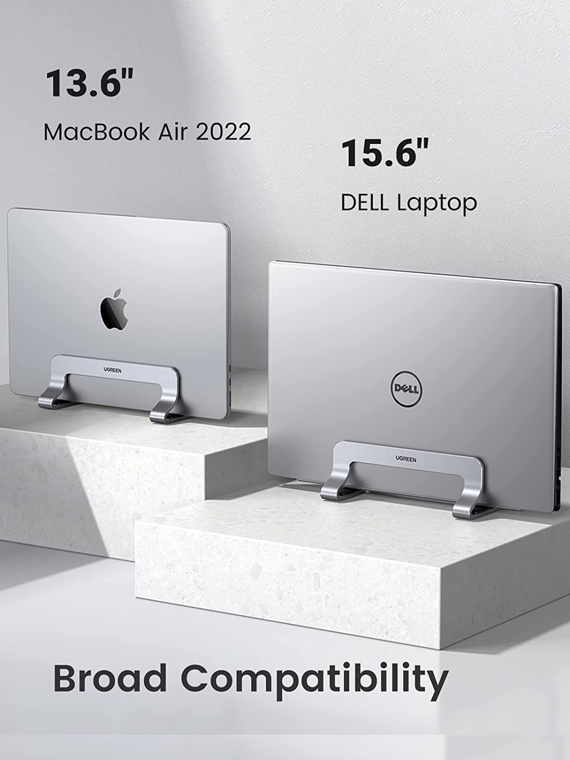 UGREEN Vertical Laptop Stand Holder Desk