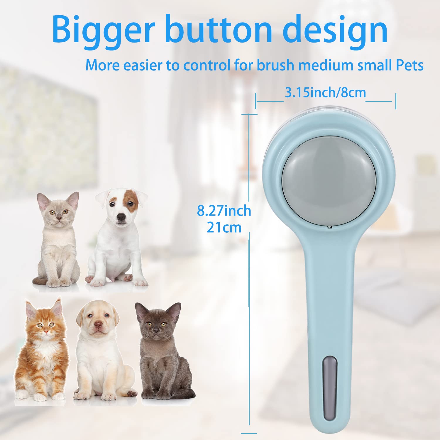 Cat Brush, Cats Pet Grooming Dematting