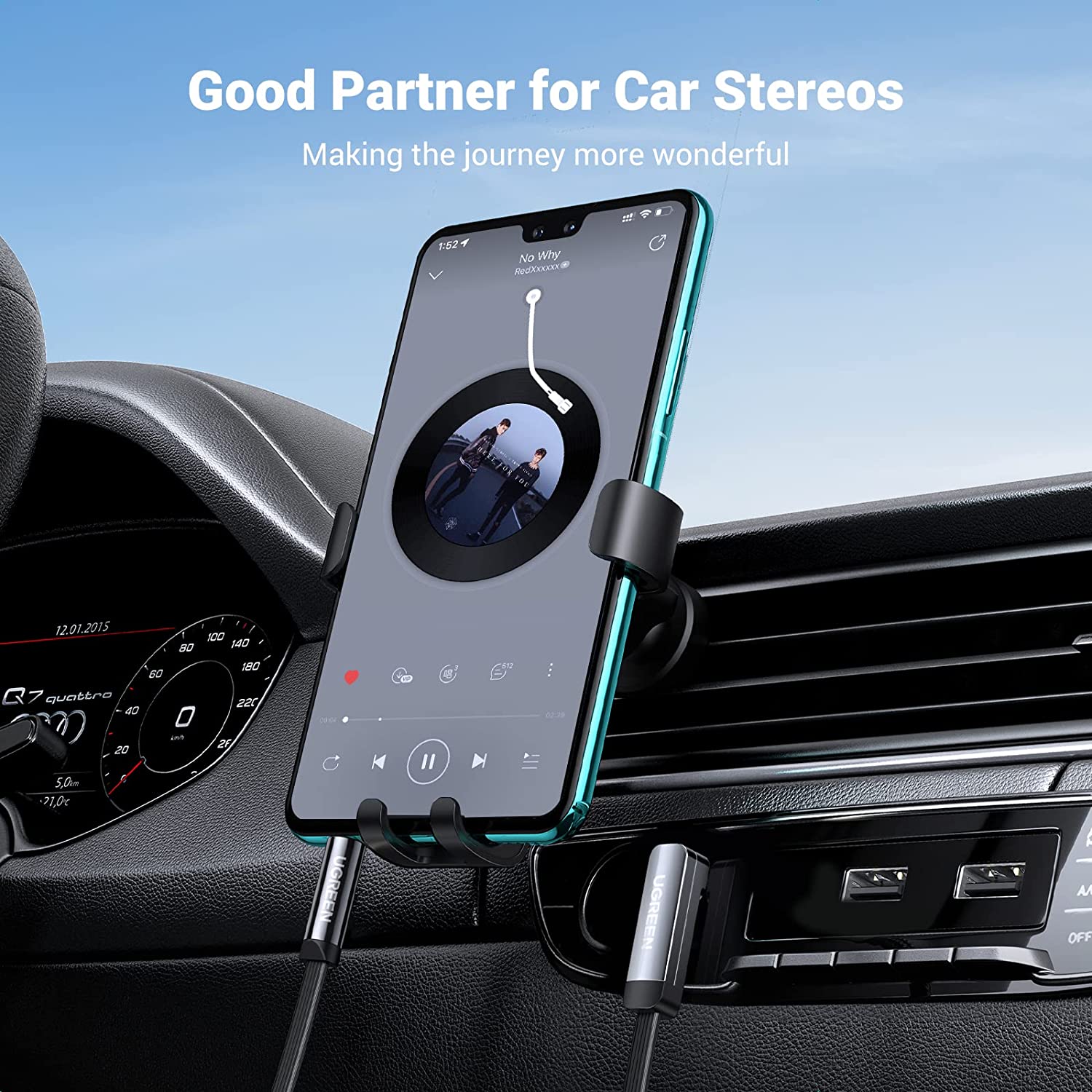 UGREEN 3.5mm Audio Cable Stereo