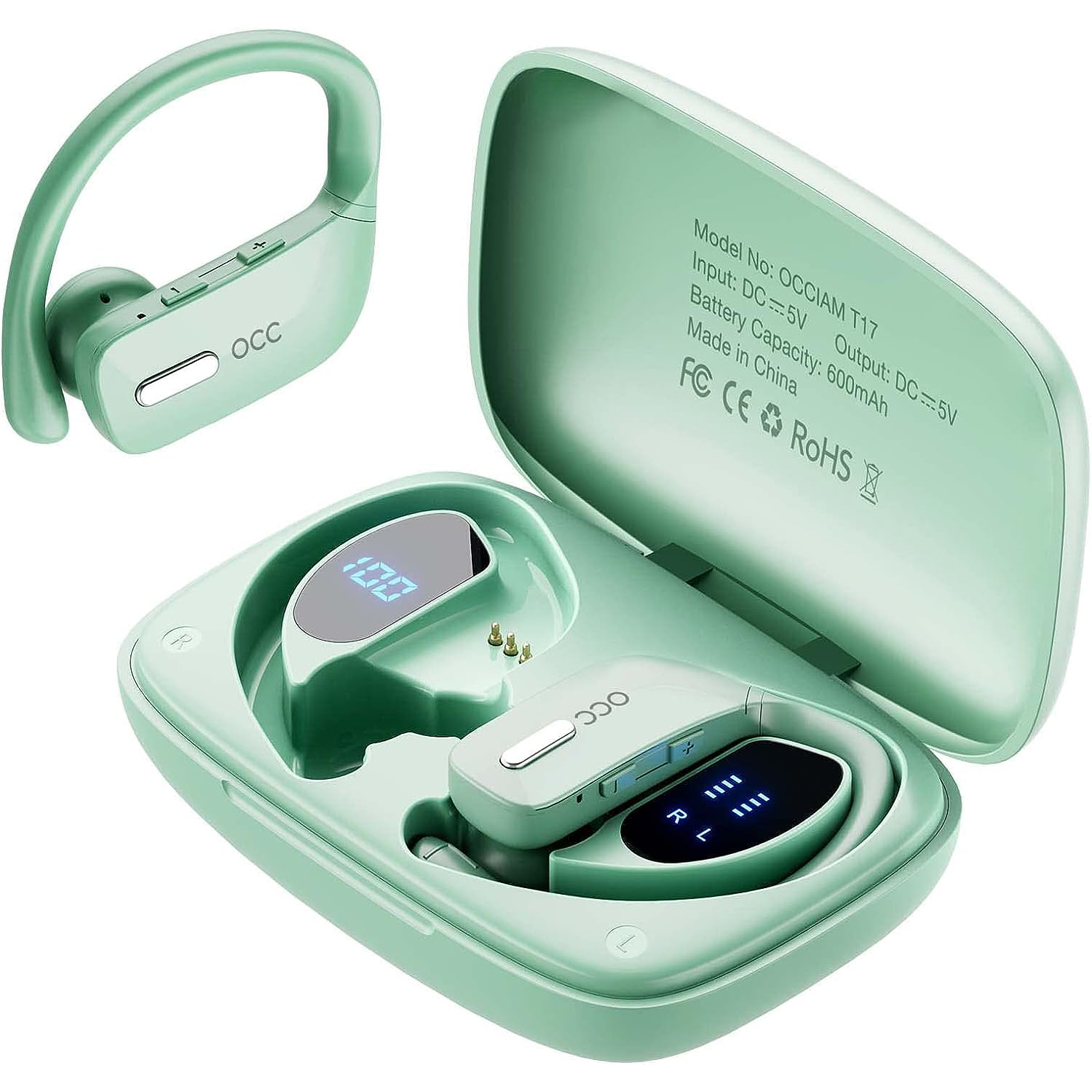 occiam Wireless Earbuds Bluetooth Headphones