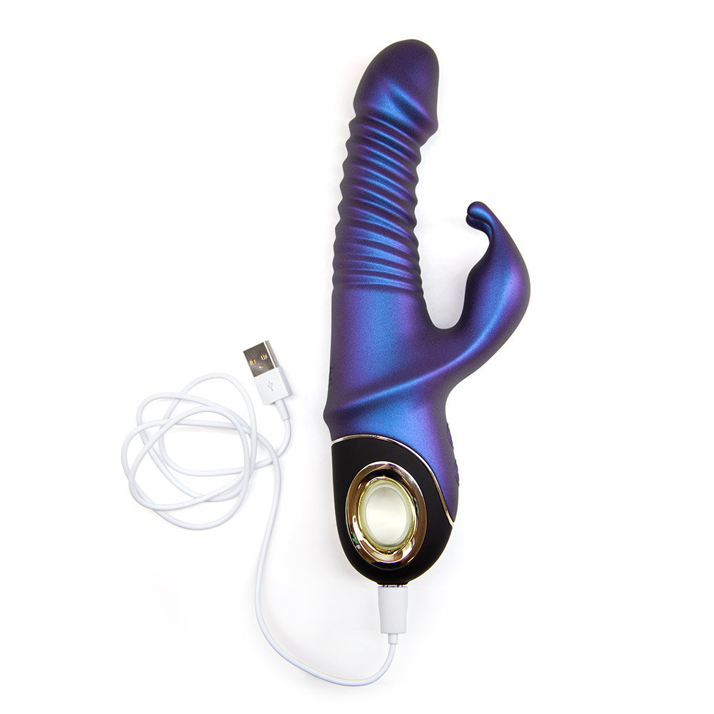 Pulsar Rechargeable thrusting rabbit vibrator