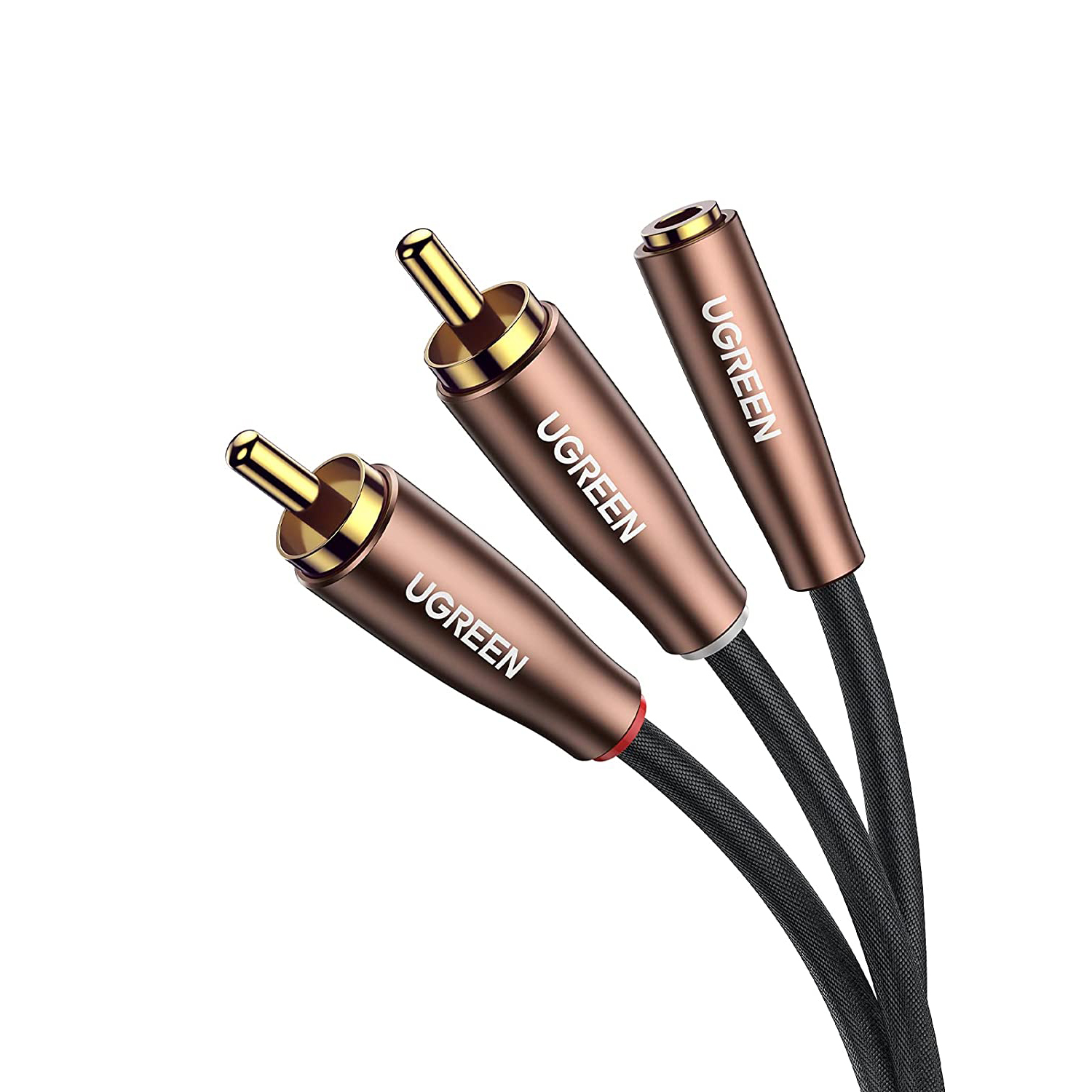 UGREEN 3.5mm Female to 2 RCA Male Stereo