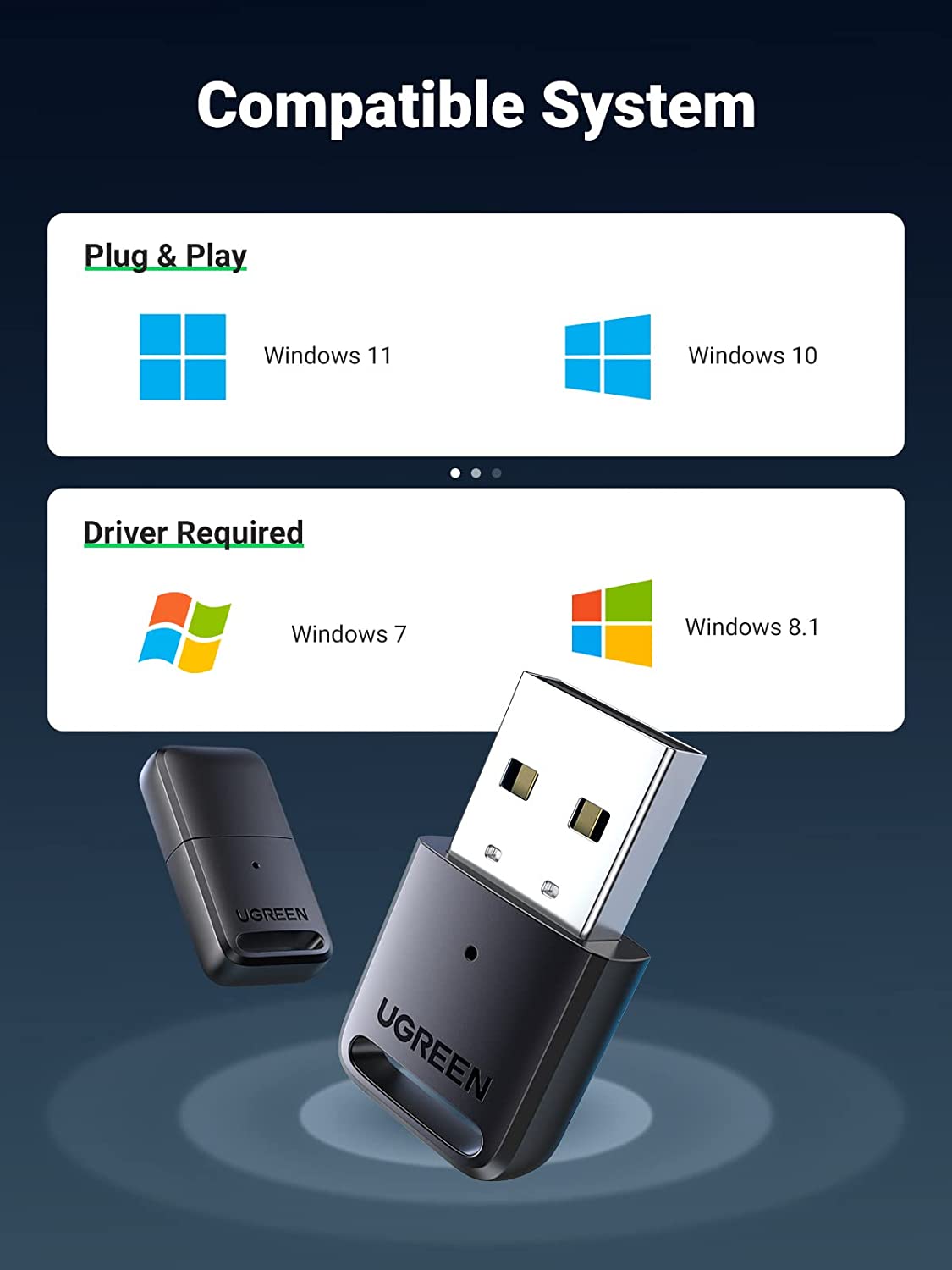 UGREEN USB Bluetooth Adapter