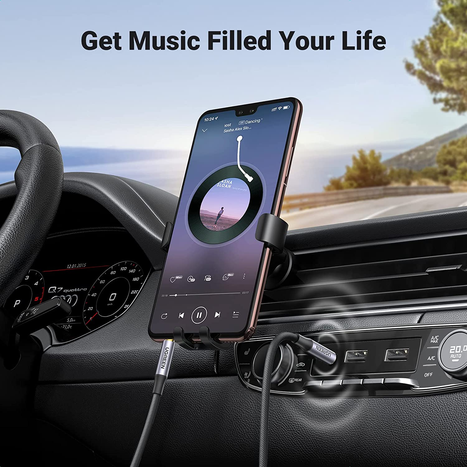 UGREEN 3.5mm Audio Cable Braided