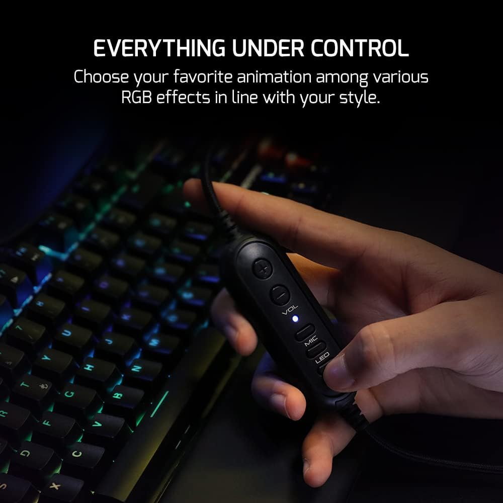 GAMEPOWER Warlord 7.1 RGB USB Gaming Headset