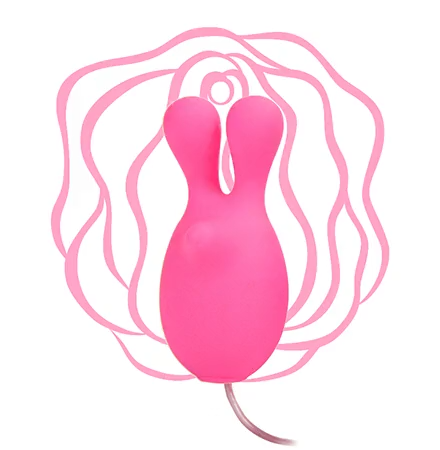 Bunny tease silicone Contoured clit stimulator