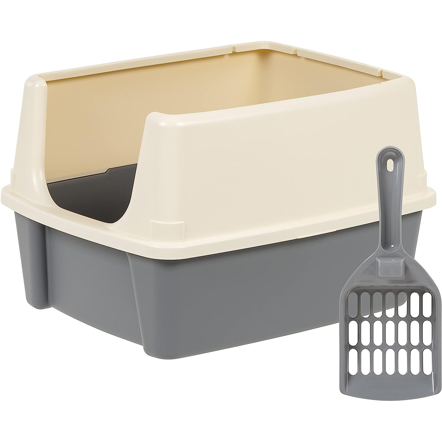 Amazon Basics Tall Open Top Cat Litter Box