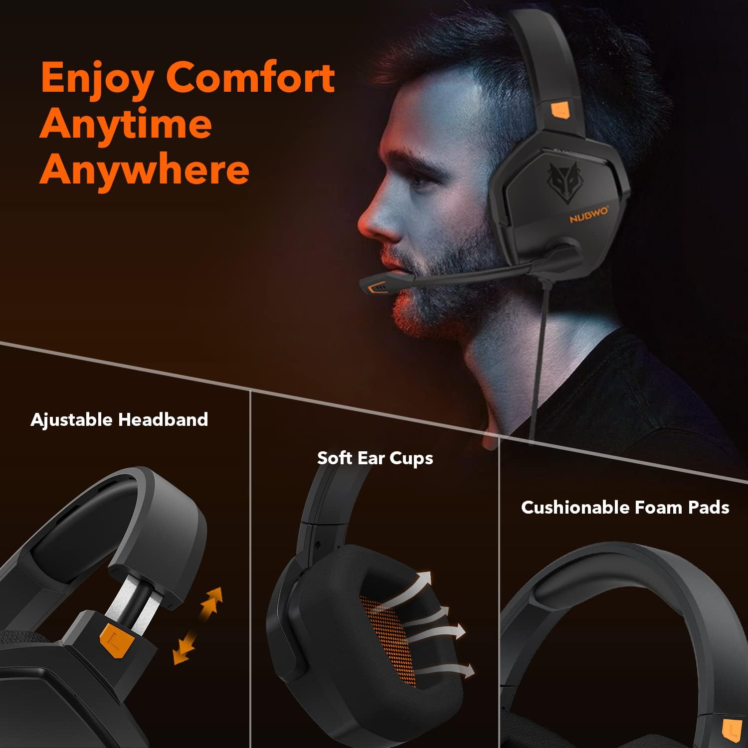 NUBWO N16 Gaming Headset