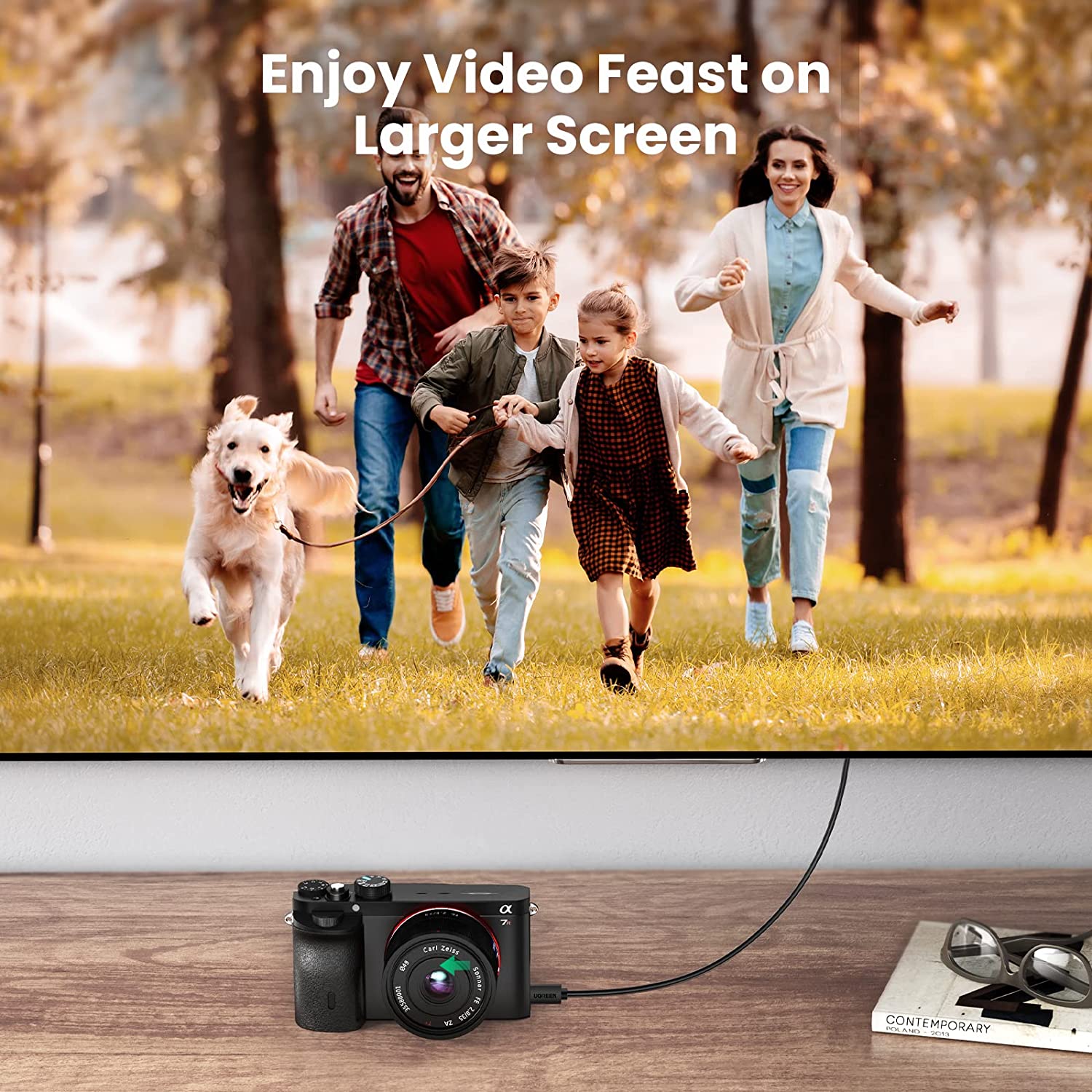 UGREEN Micro HDMI to HDMI Cable Adapter 4K