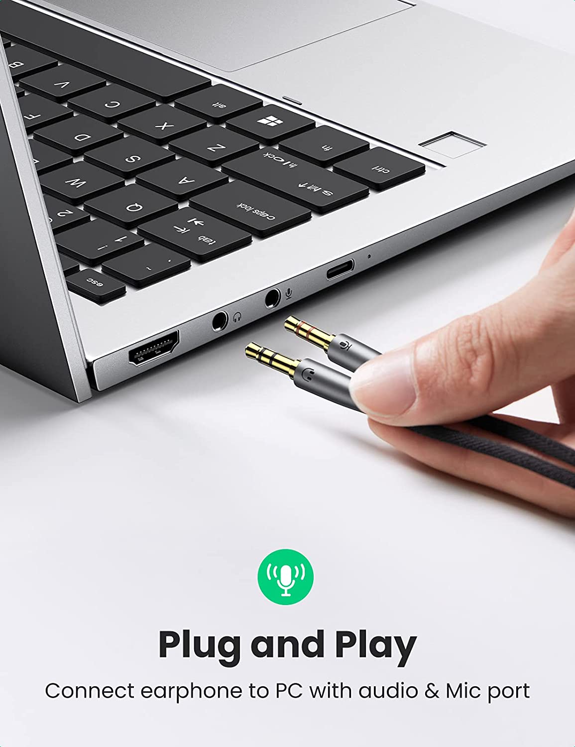 UGREEN Headphone Splitter Adapter 3.5mm