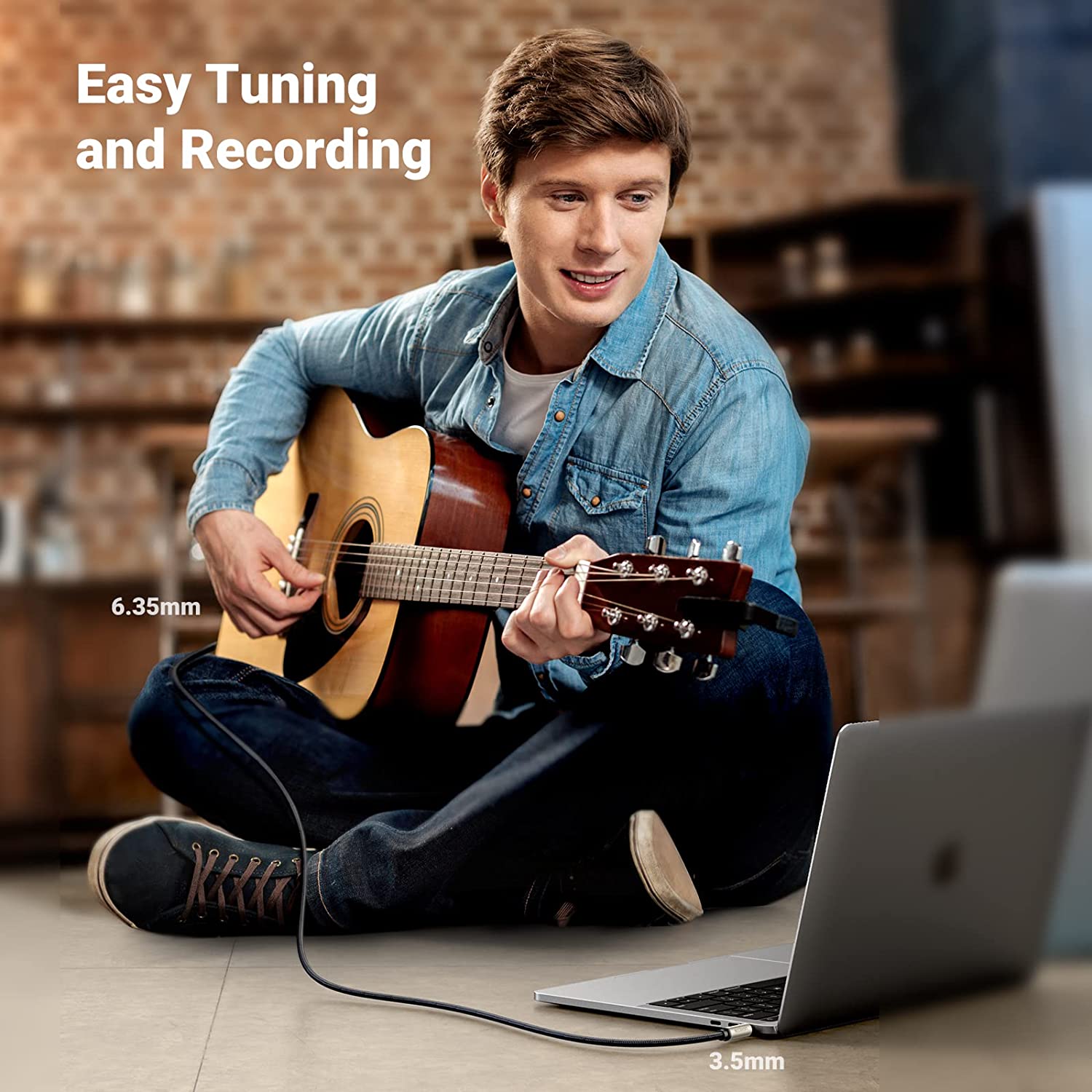 UGREEN 1/8 to 1/4 Stereo Cable