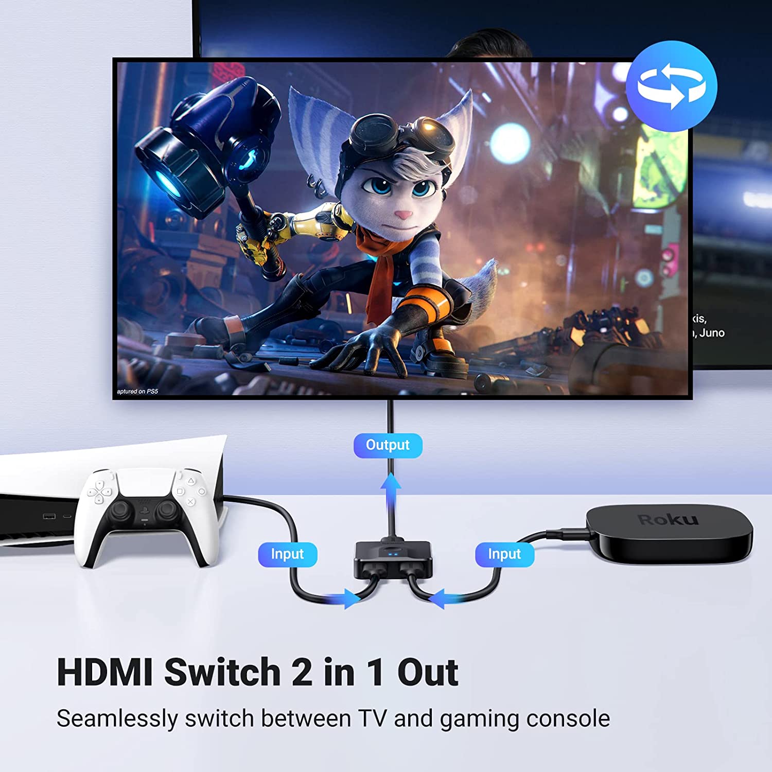 UGREEN HDMI Switch 4K@60Hz