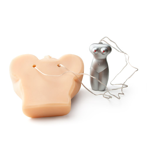 Doggie pussy and ass Realistic vibrating masturbator