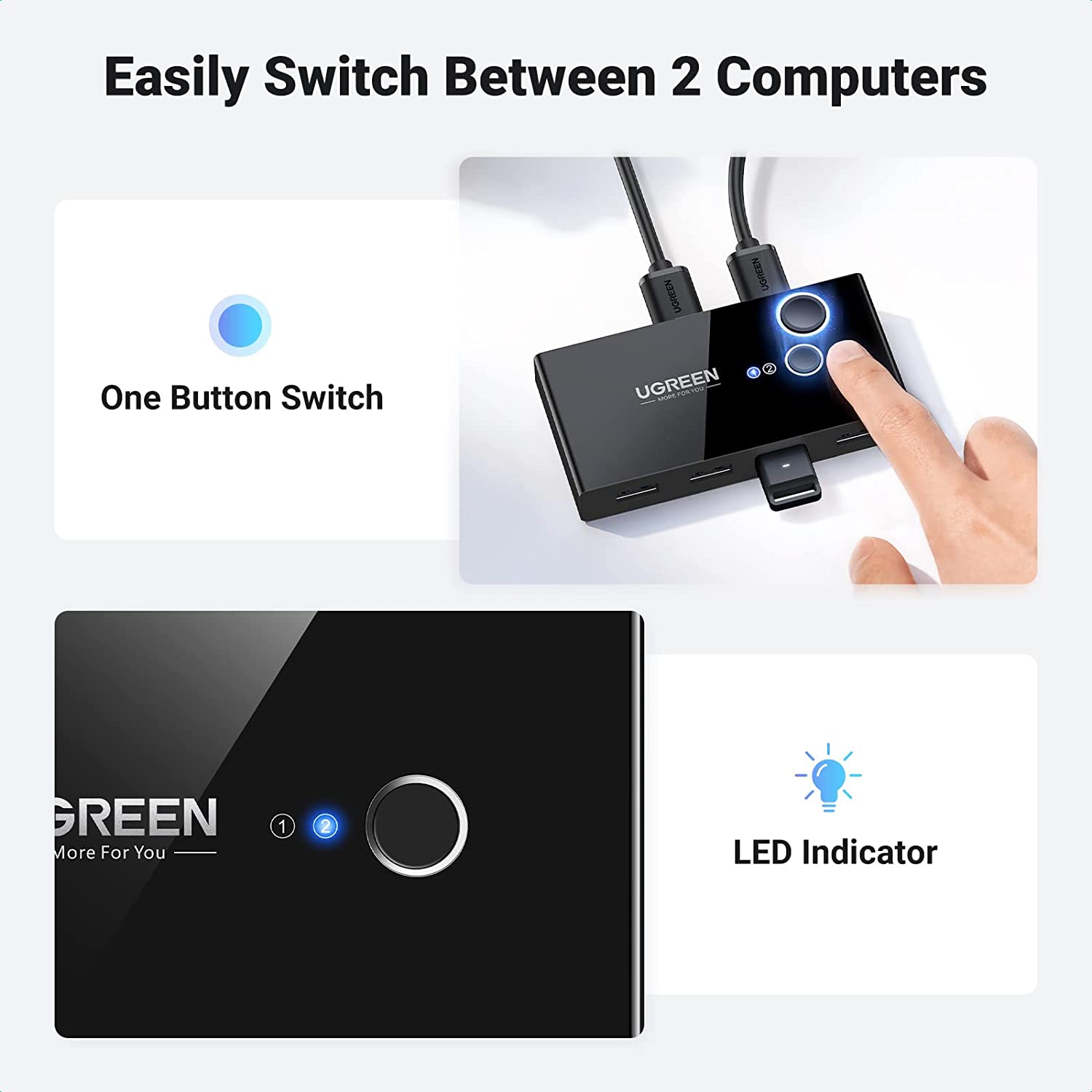 UGREEN USB 3.0 Switch