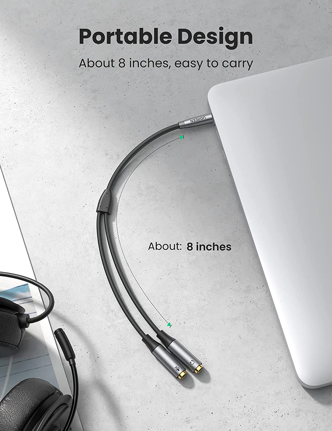 UGREEN Headphone Splitter Headset Splitter