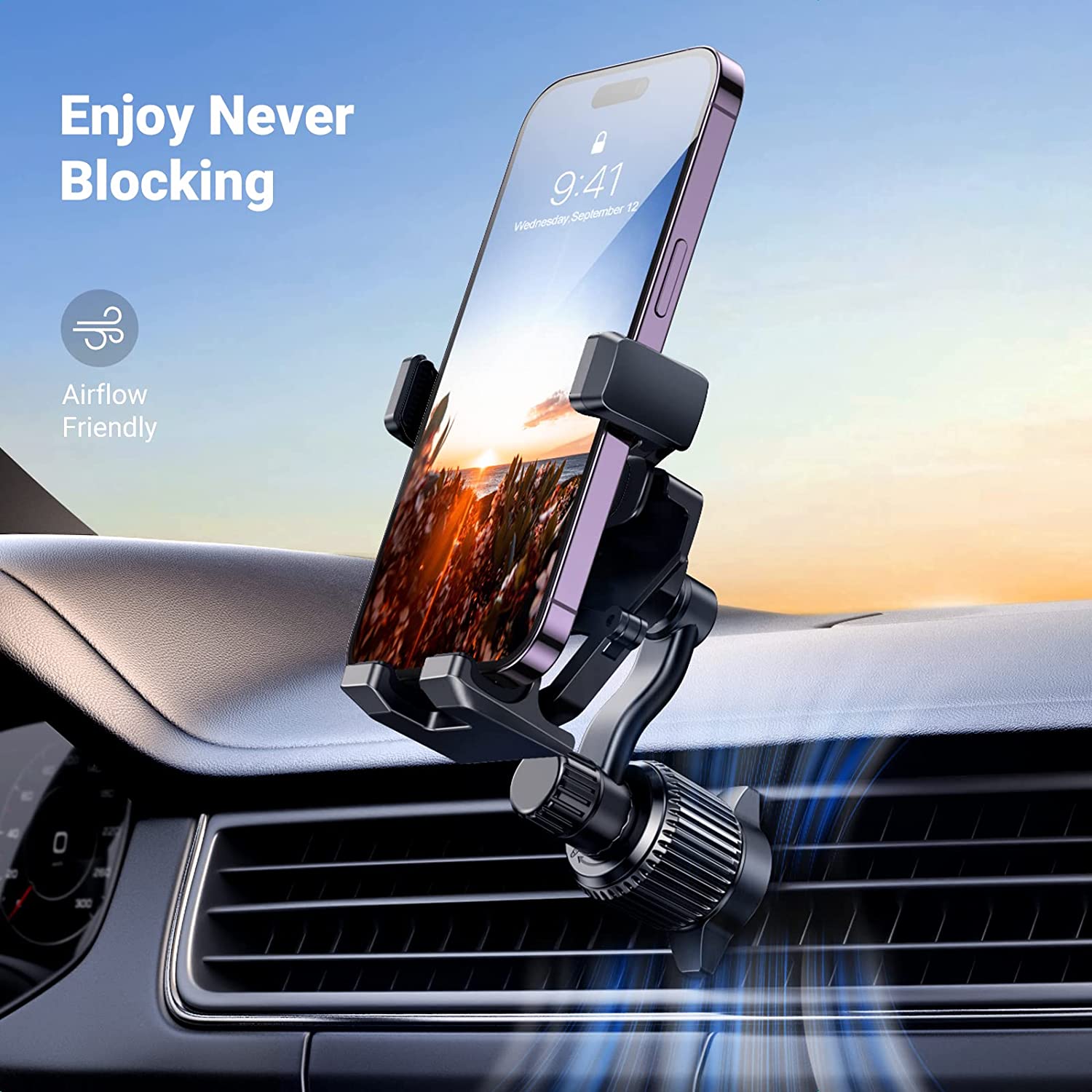 UGREEN Car Phone Holder Vent Phone Mount