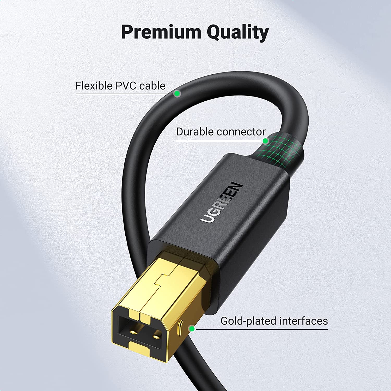 UGREEN USB Printer Cable