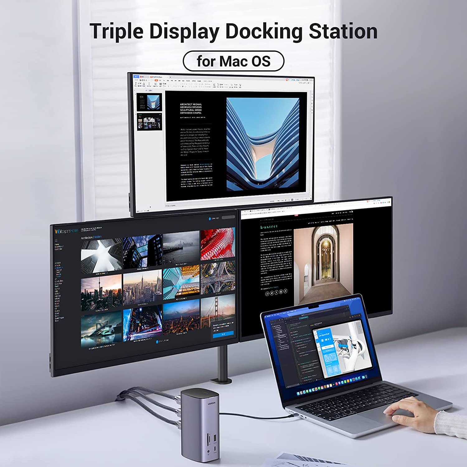 UGREEN Docking Station Triple Display