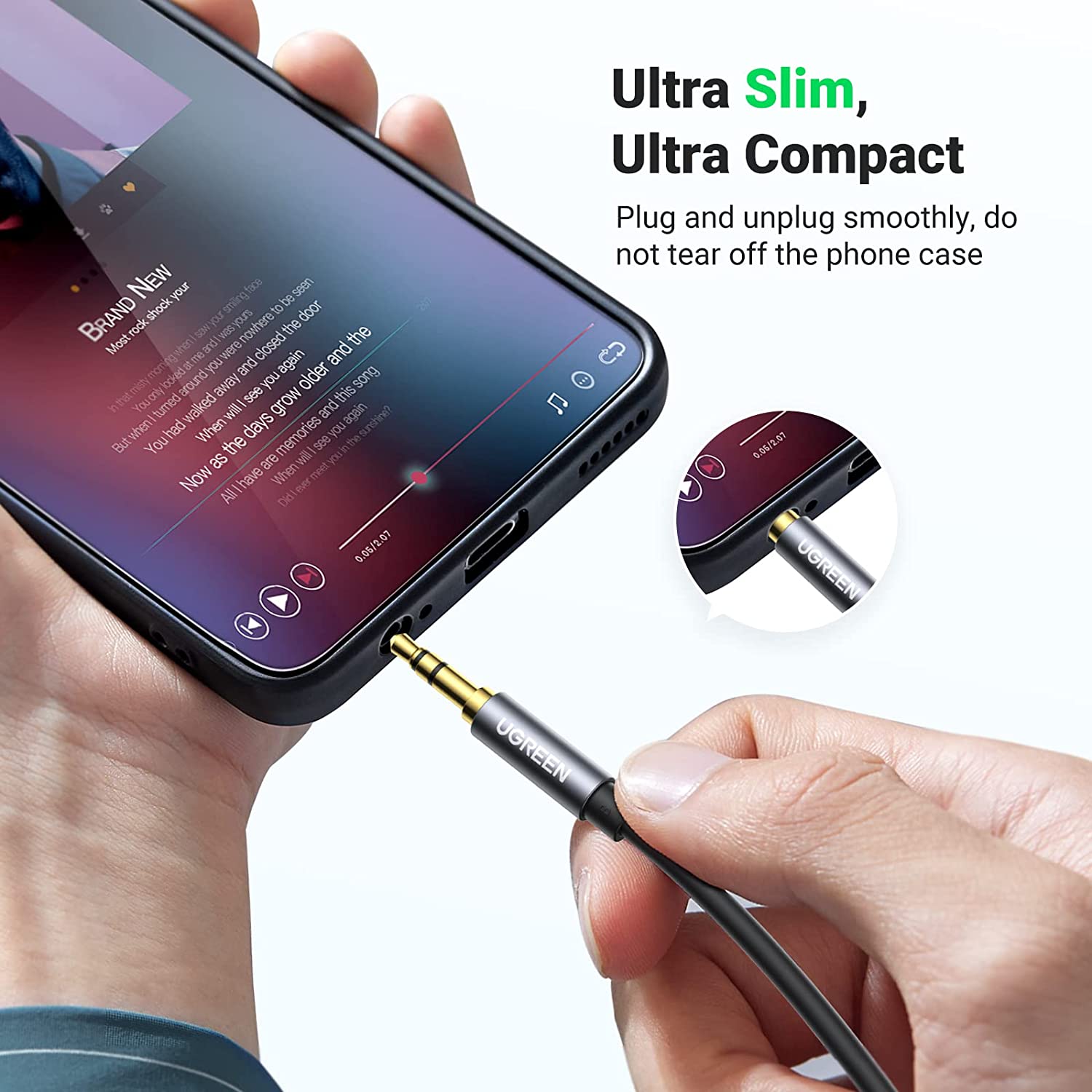 UGREEN Headphone Extension Cable