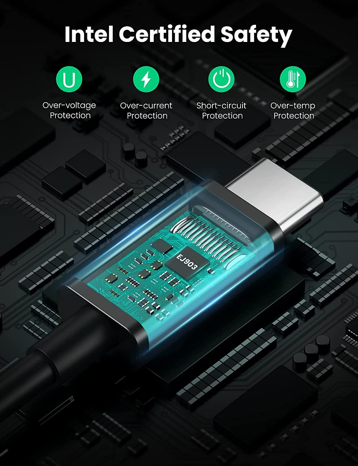 UGREEN 100W Thunderbolt 4 USB C Cable 8K Video