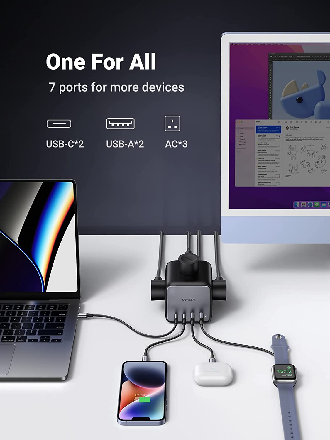 UGREEN 65W Charging Station