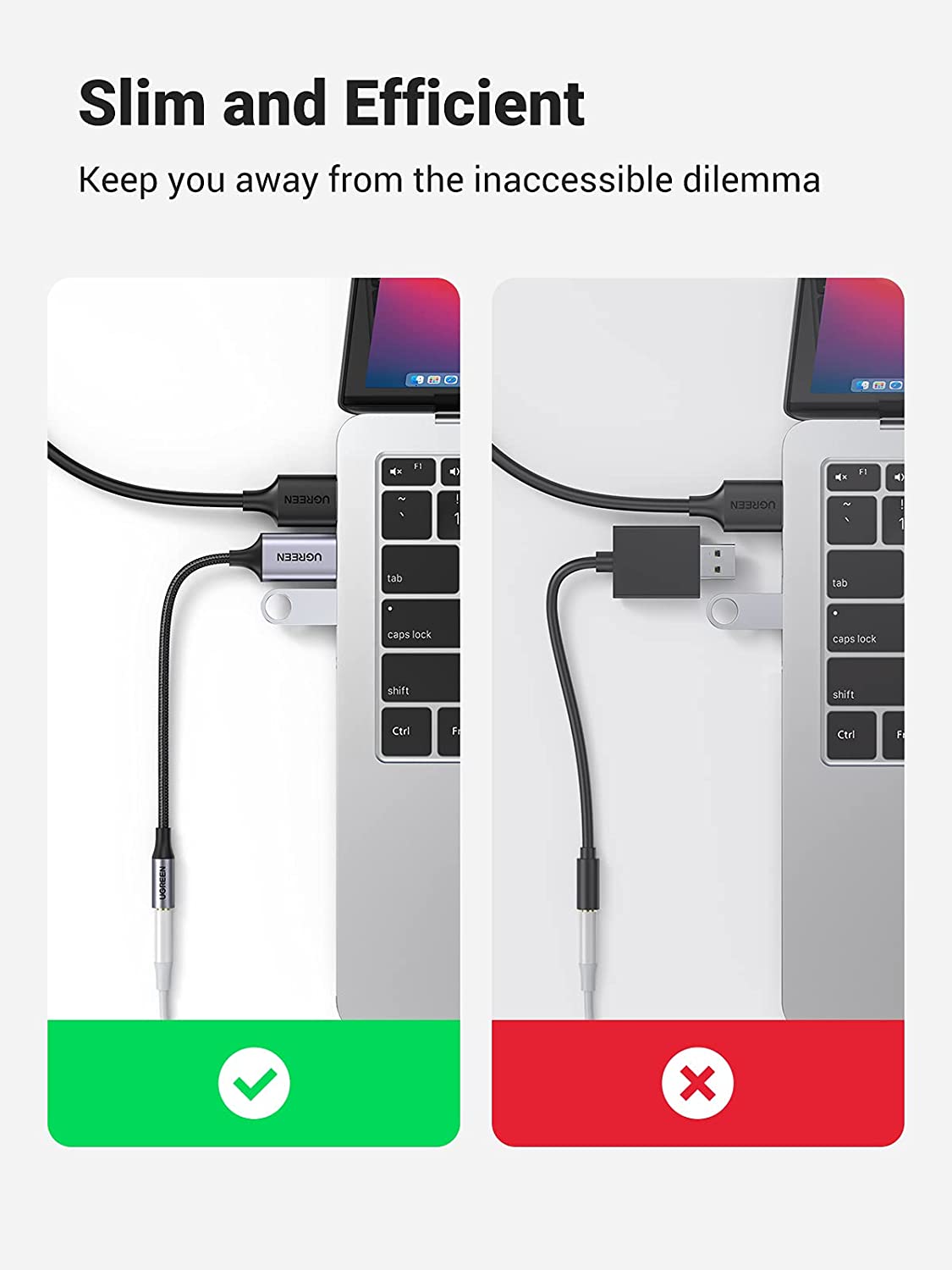 UGREEN USB to 3.5mm Jack Audio Adapter