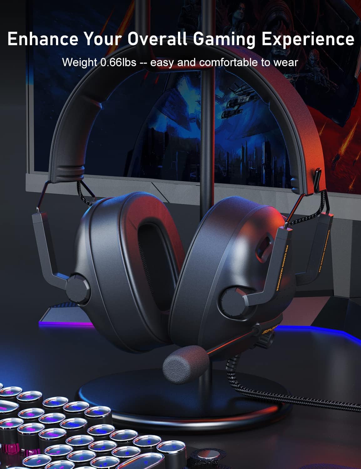 SENZER SG500 Surround Sound Pro Gaming Headset
