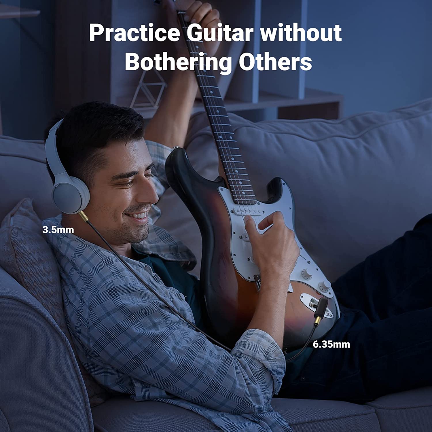 UGREEN 1/8 to 1/4 Stereo Cable