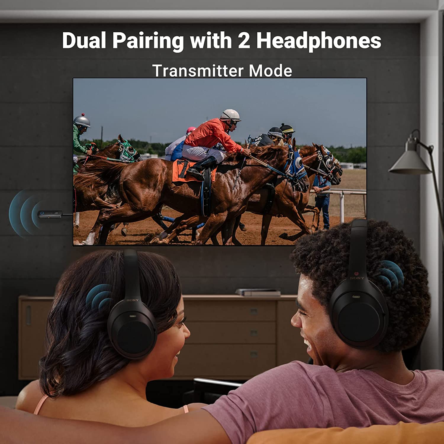 UGREEN Bluetooth 5.0 Transmitter and Receiver 2 in 1 Wireless 3.5mm Bluetooth Adapter