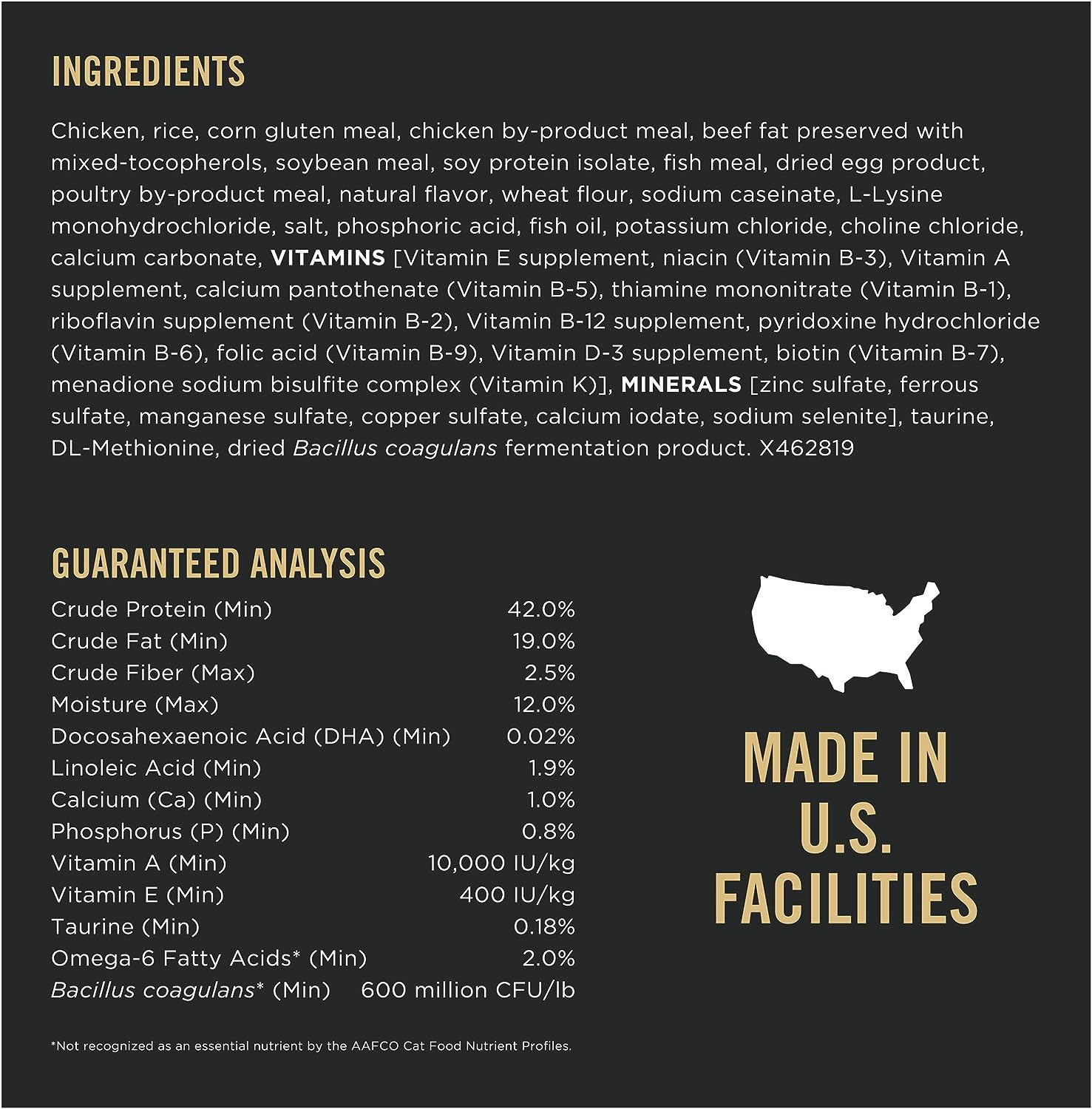 Purina Pro Plan With Probiotics, High Protein Dry Kitten Food, Chicken & Rice Formula - 7 lb. Bag