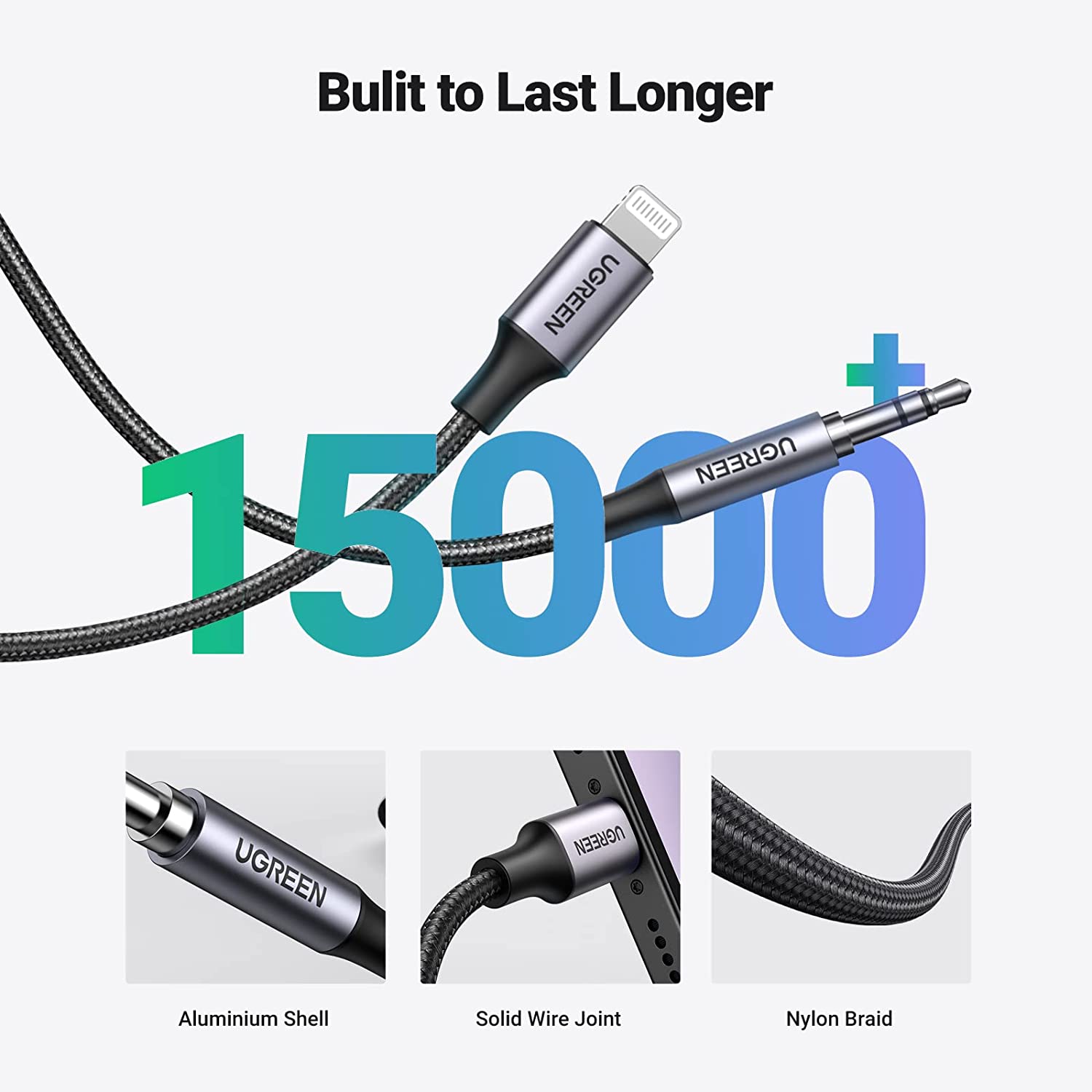 UGREEN Aux Cord for iPhone