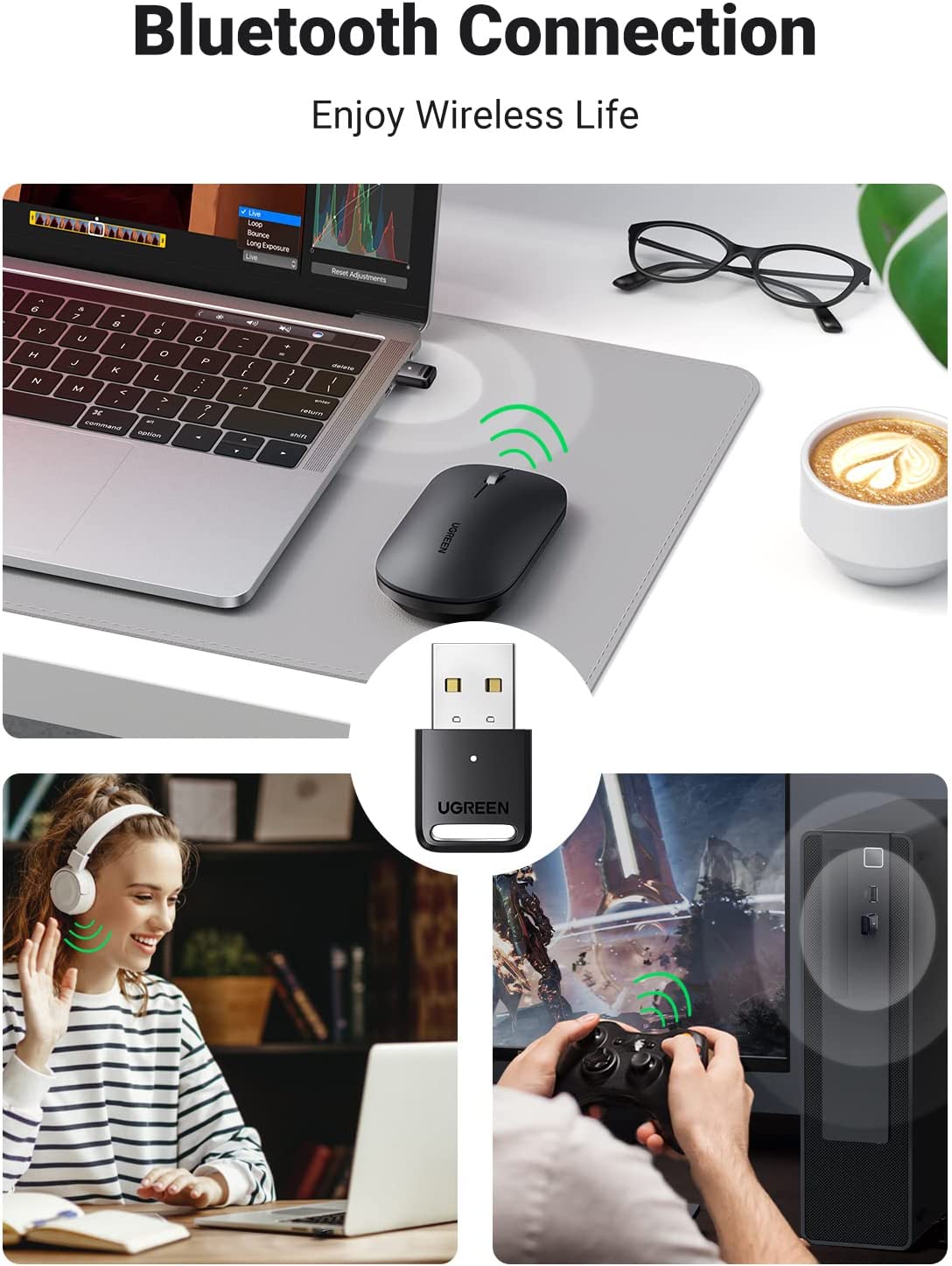 UGREEN USB Bluetooth Adapter