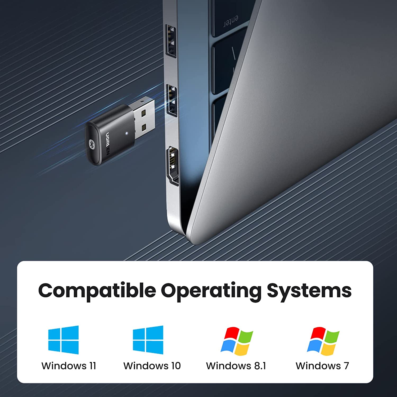 UGREEN USB Bluetooth Adapter for PC