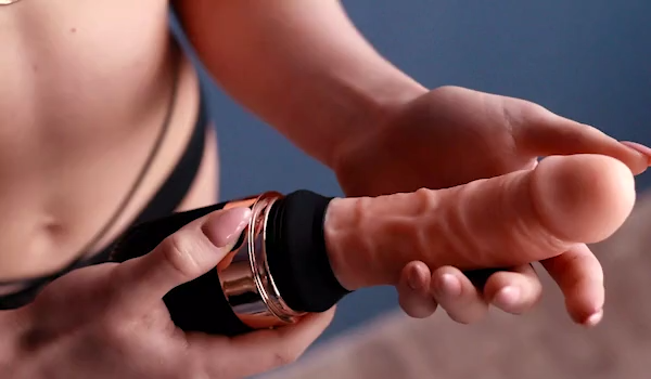 Fantasy thruster Thrusting realistic vibrator