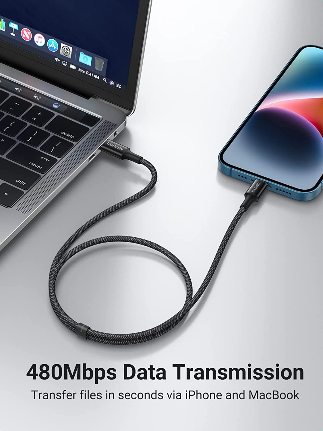 UGREEN USB C to Lightning Cable