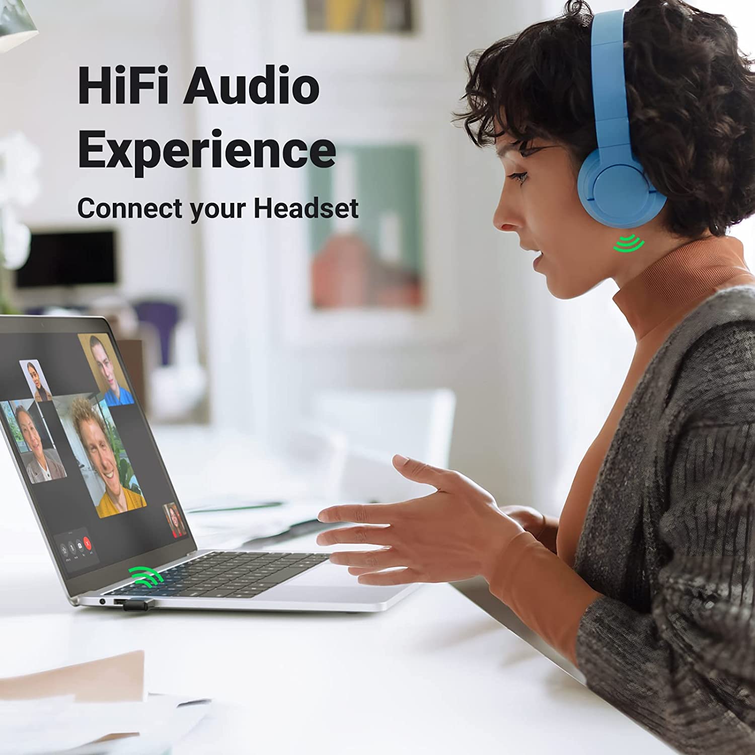 UGREEN Bluetooth Adapter for PC, 5.3 Bluetooth Dongle