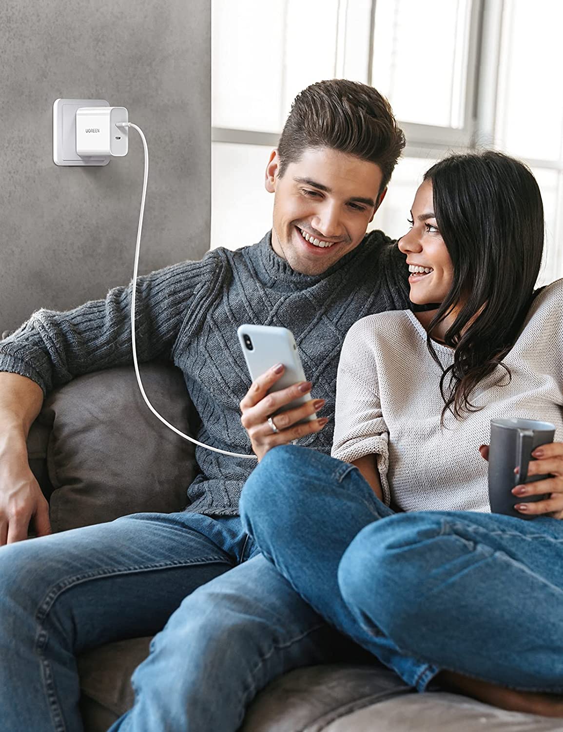 UGREEN 36W Dual Ports USB C Wall Charger