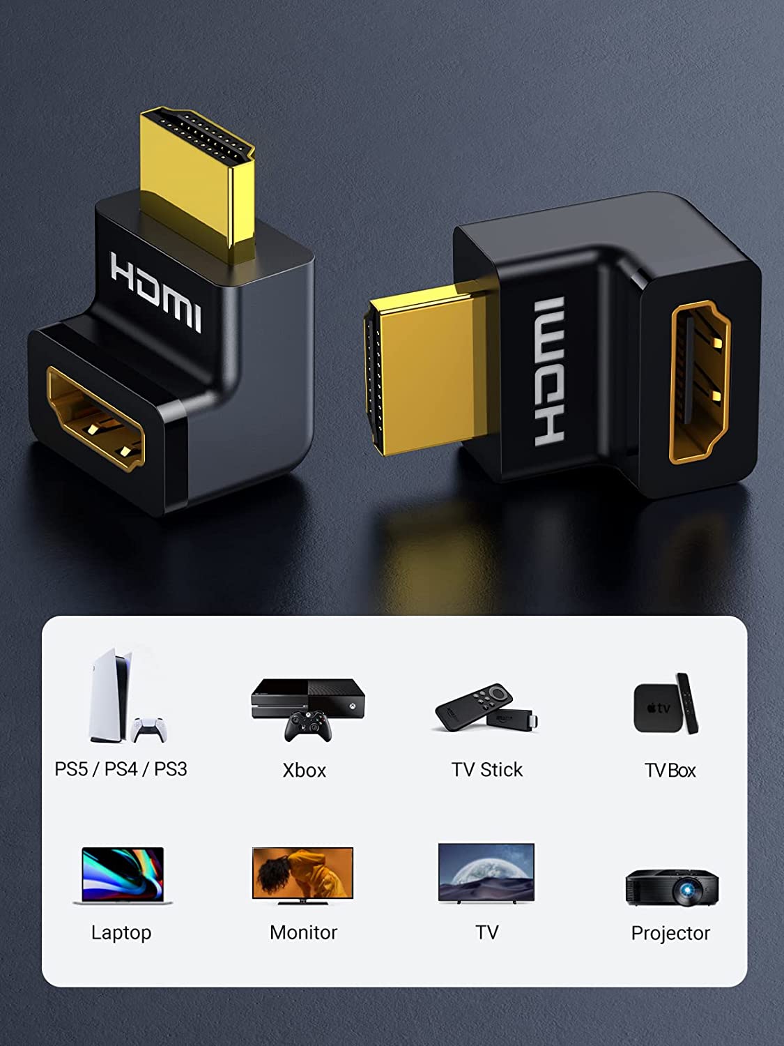 UGREEN 2 Pack HDMI Adapter