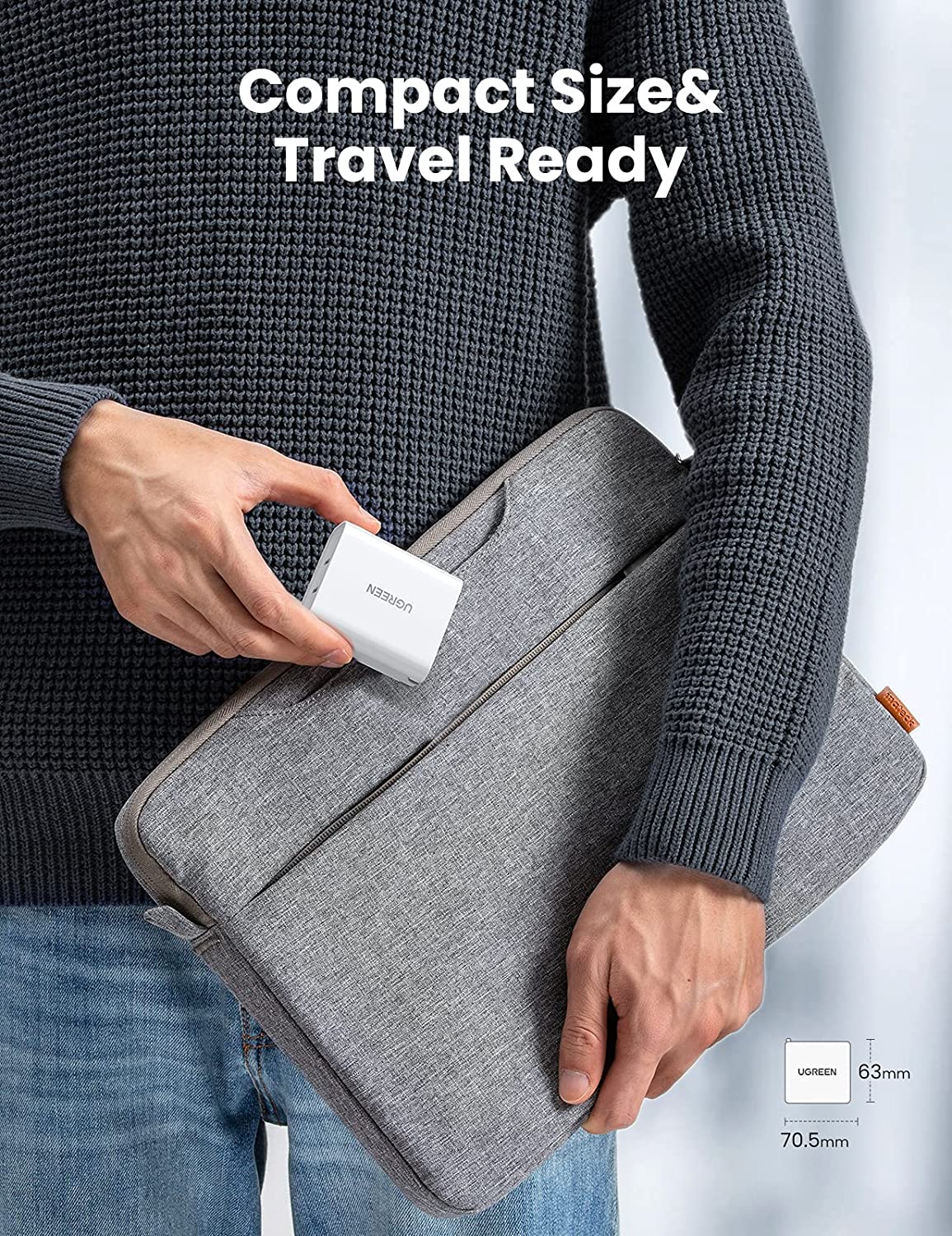 UGREEN 36W Dual Ports USB C Wall Charger