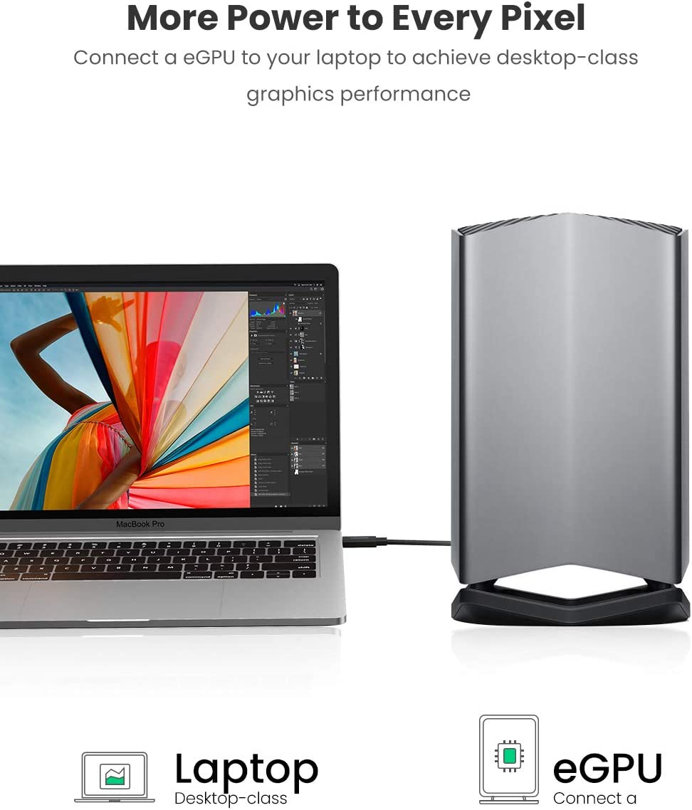 UGREEN Thunderbolt 3 Cable 40Gbps USB C to USB C Cable