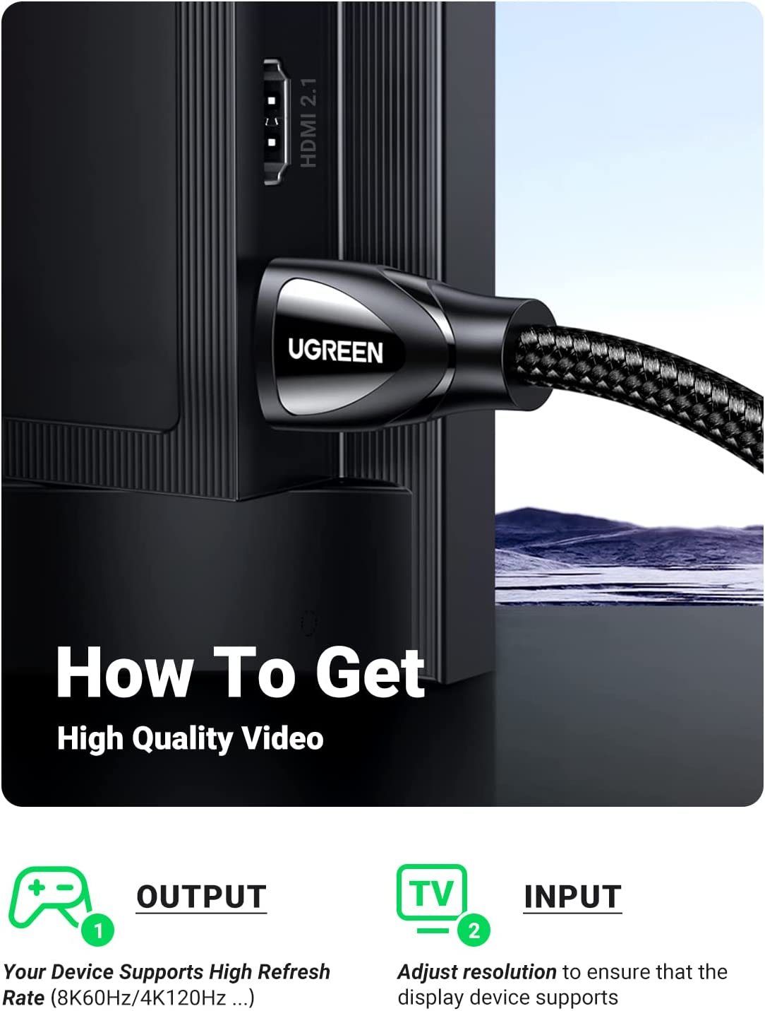 UGREEN 8K HDMI Cable