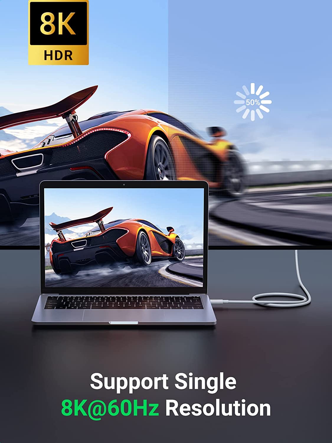 UGREEN USB-IF Certified USB4.0 100W USB C Cable