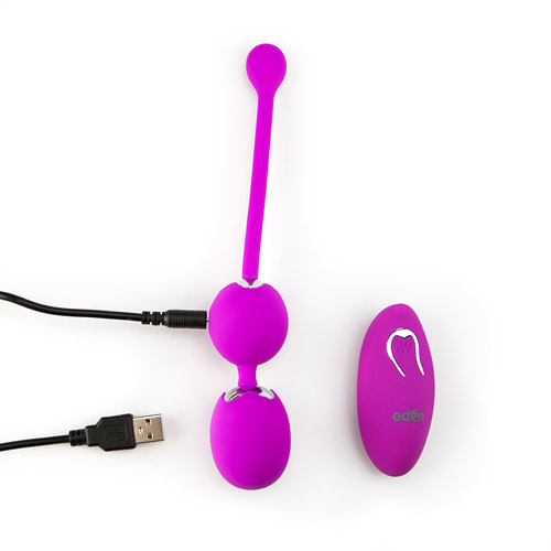 Quiver vibrating spheres Remote control egg vibrator