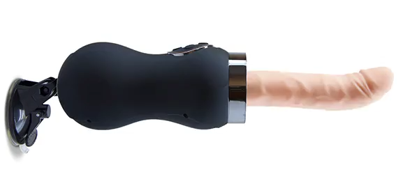 G-spot lover sex machine Thrusting vibrator with suction cup