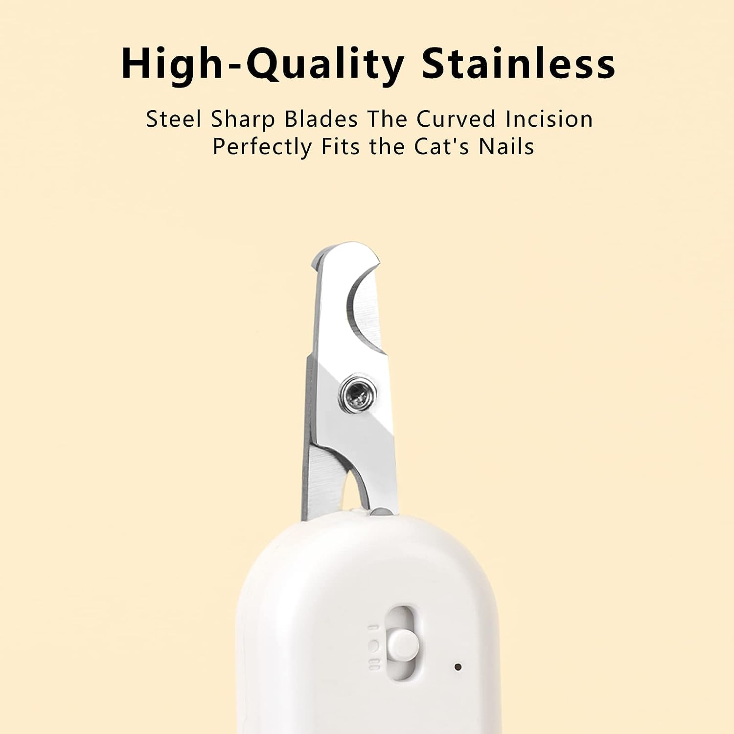 PAKEWAY Pet Nail Clipper with LED & -U-V Light