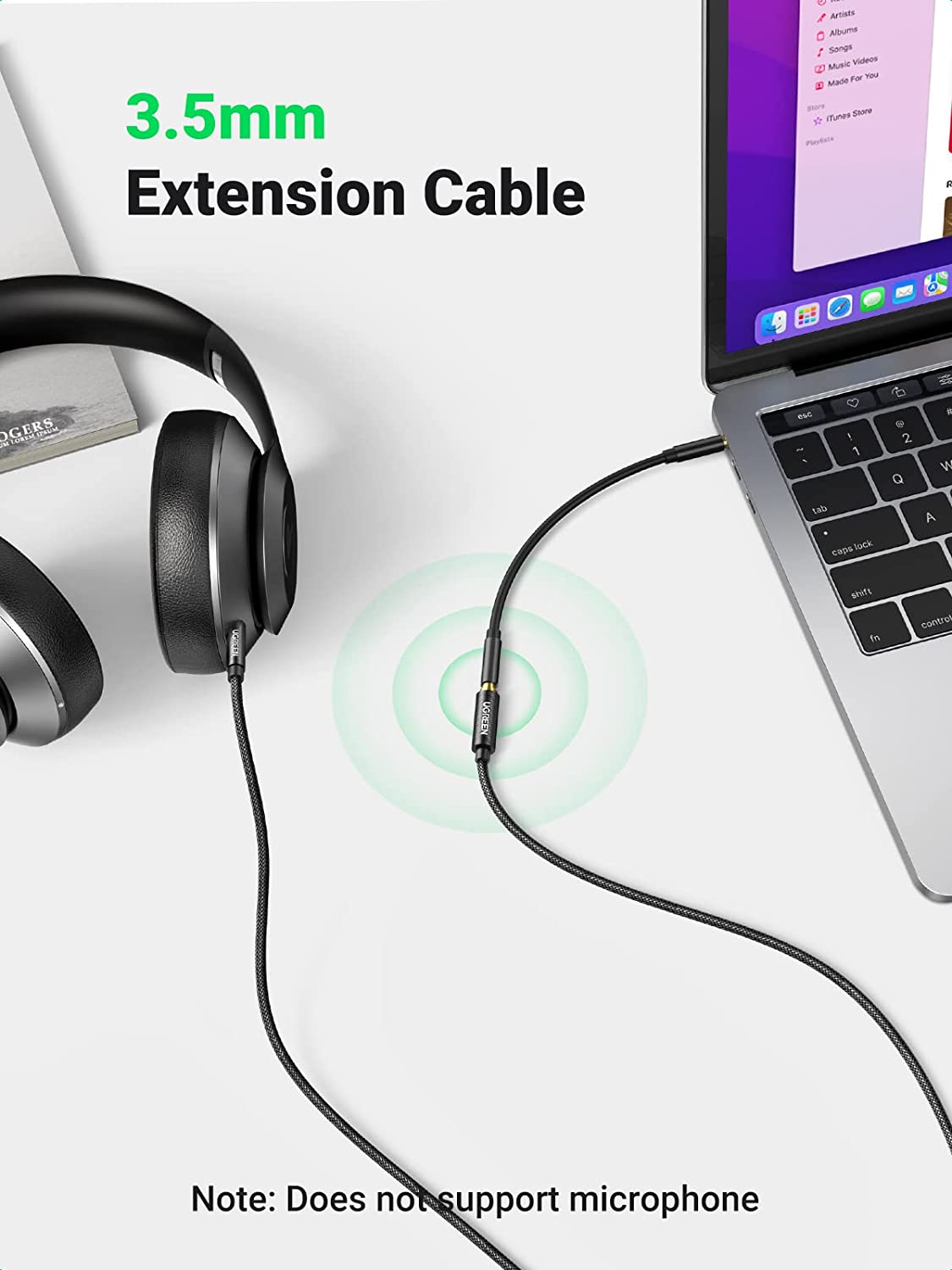 UGREEN Headphone Extension Cable