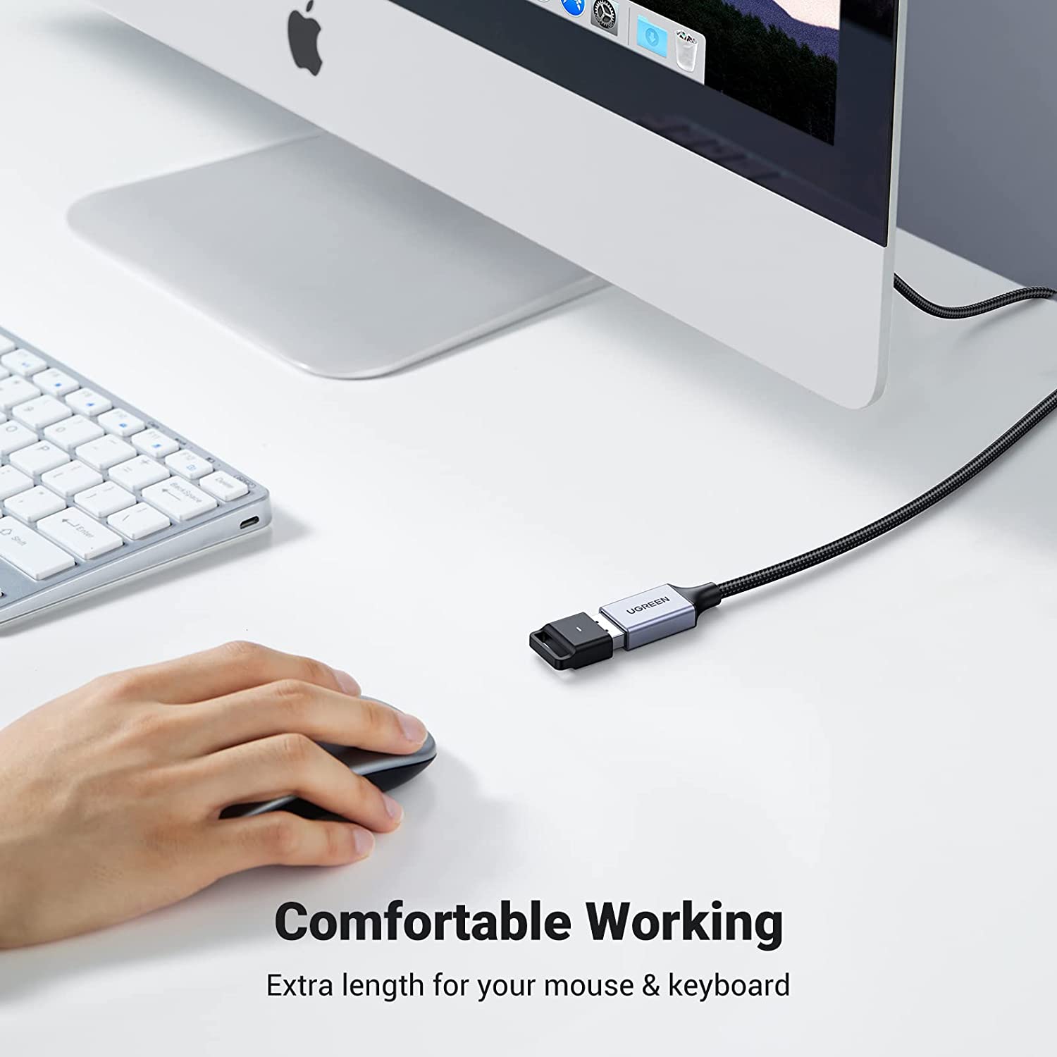 UGREEN 2 Pack USB Extension Cable